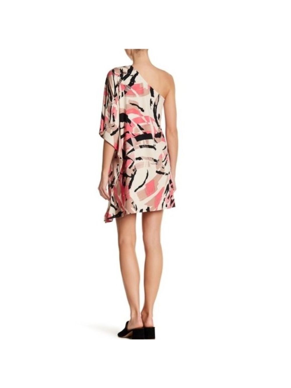 TORI RICHARD Splash Printed One-Shoulder Dress - Picture 2 of 6